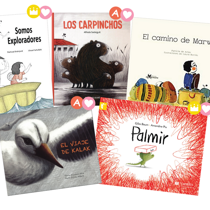 Spanish Books to Talk About Refugees, Migration, and Parent-Child Separation