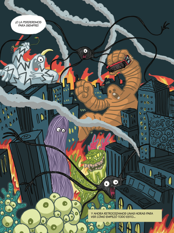 Olivia Wolf. La noche de los monstruos gigantes