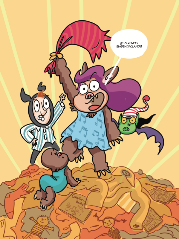 Olivia Wolf. La noche de los monstruos gigantes