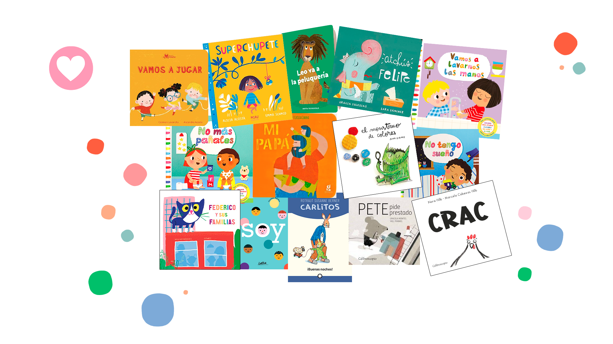 Spanish Board Books Ages 1-3 - SEL Set (14 Titles)
