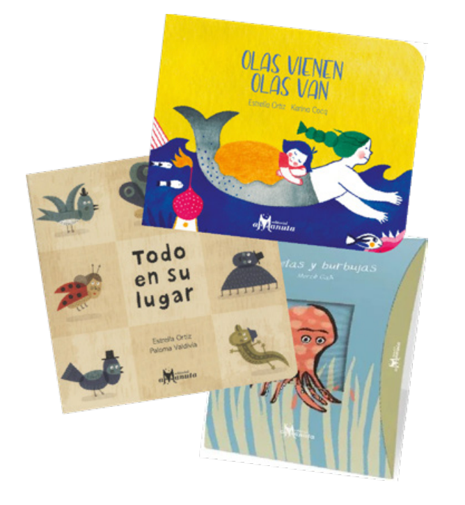 Spanish Traveling Libraries, Age 0 - Beach and Bubbles / Playa y burbujas (Summer)