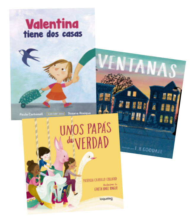 Spanish Traveling Libraries, Age 5 - Families in Many Shapes and Sizes / Familias de muchas formas y tamaños (Winter)