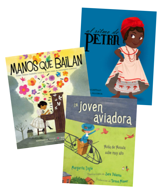 Spanish Traveling Libraries, Age 7 - Extraordinary Latinas / Latinas extraordinarias (Fall)
