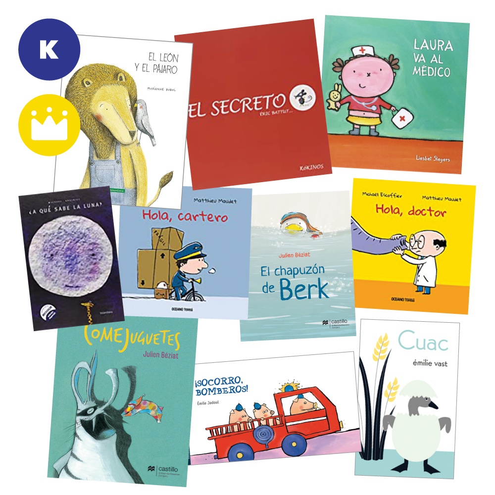 Kindergarten Spanish Novelty Read Aloud Set — Hexagramm Books