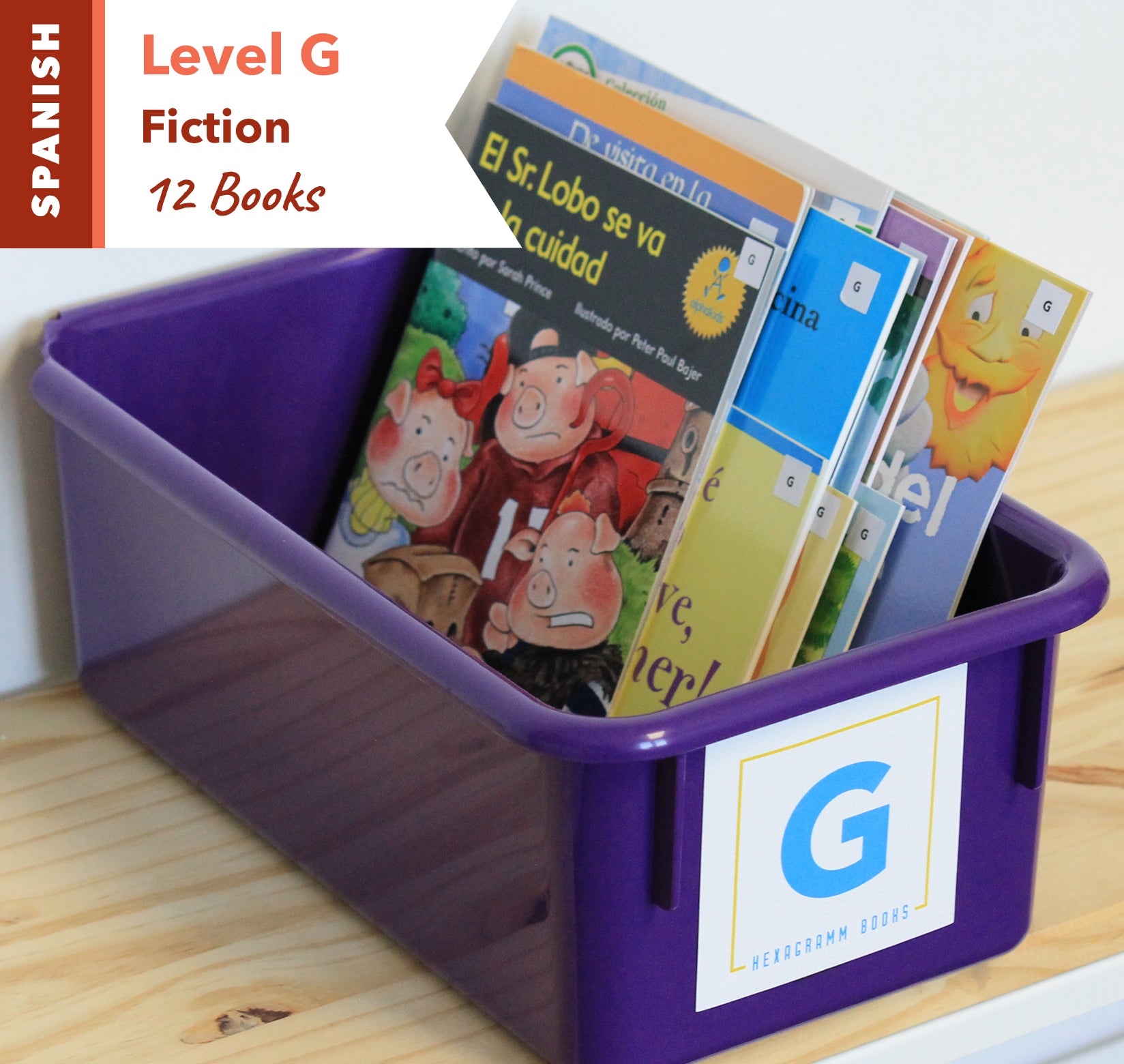 Level G, Bundle of 12 (Fiction) Spanish